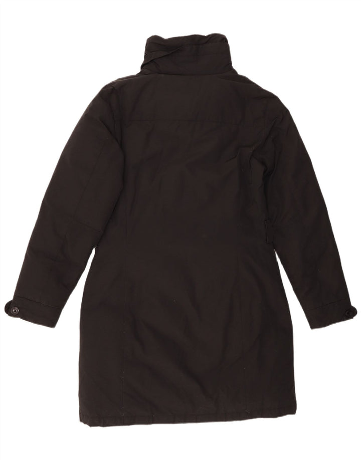 Woolrich Abrigo acolchado para mujer UK 44 Grande Algodón negro