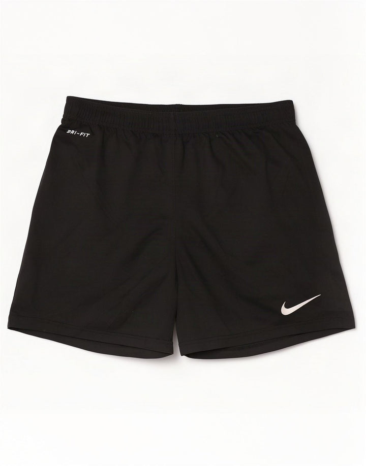 Pantalones cortos deportivos Nike Dri Fit para hombre Poliéster negro mediano