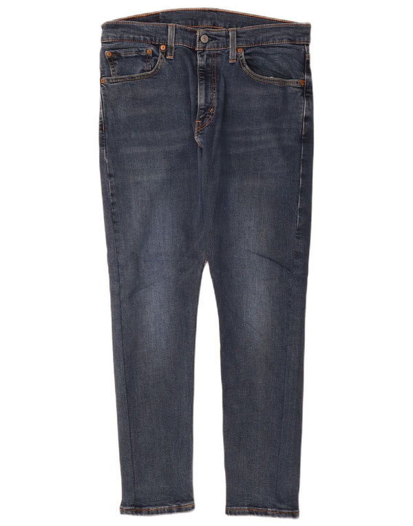 Levi's Mujer 512 Slim Tapered Jeans W32 L30 Algodón Azul