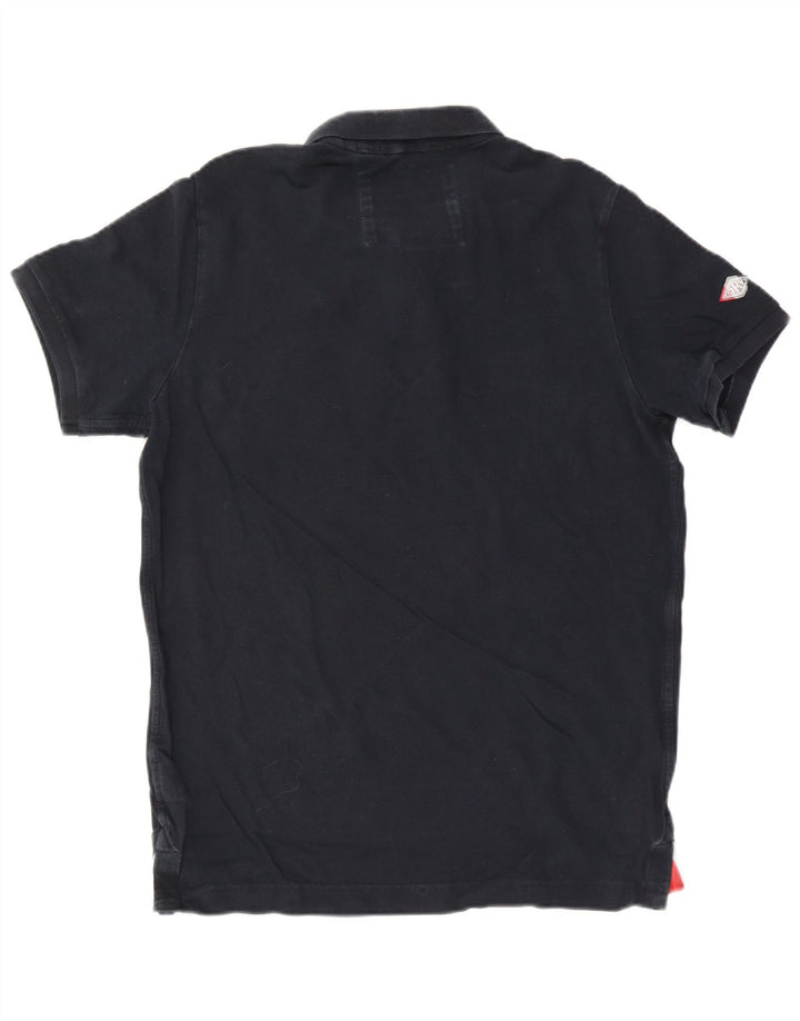 Superdry Polo para hombre 2XL Algodón azul marino
