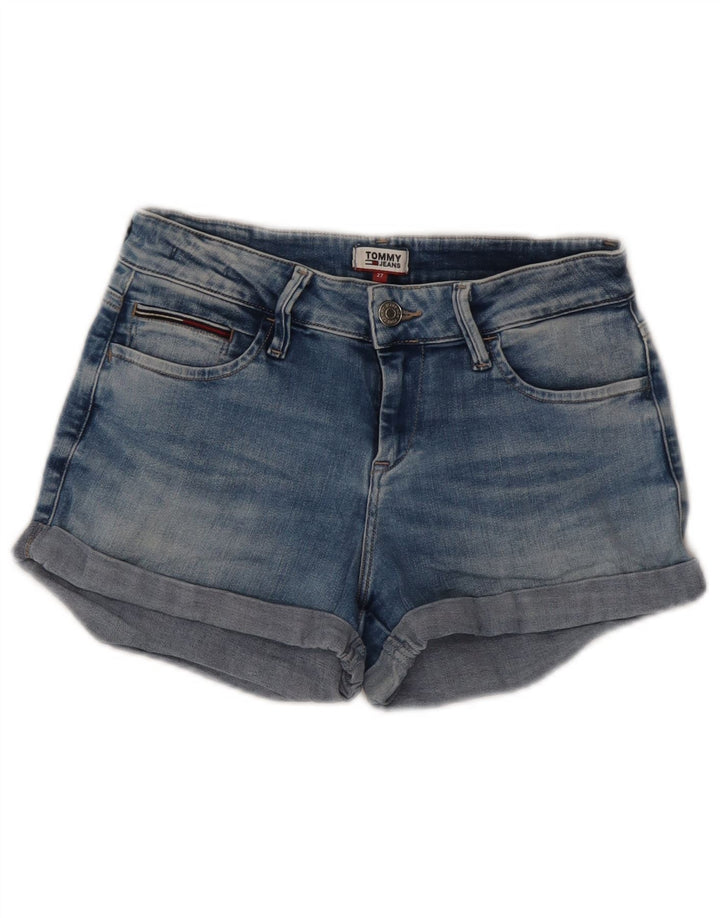 Shorts De Mezclilla Tommy Hilfiger Mujer W27 Small Azul Algodón