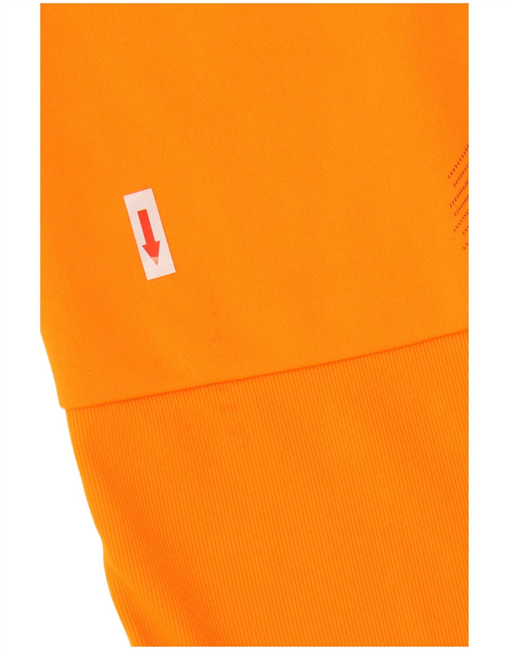 ADIDAS Pantalón de chándal Climalite para hombre XL Naranja Colorblock Poliéster