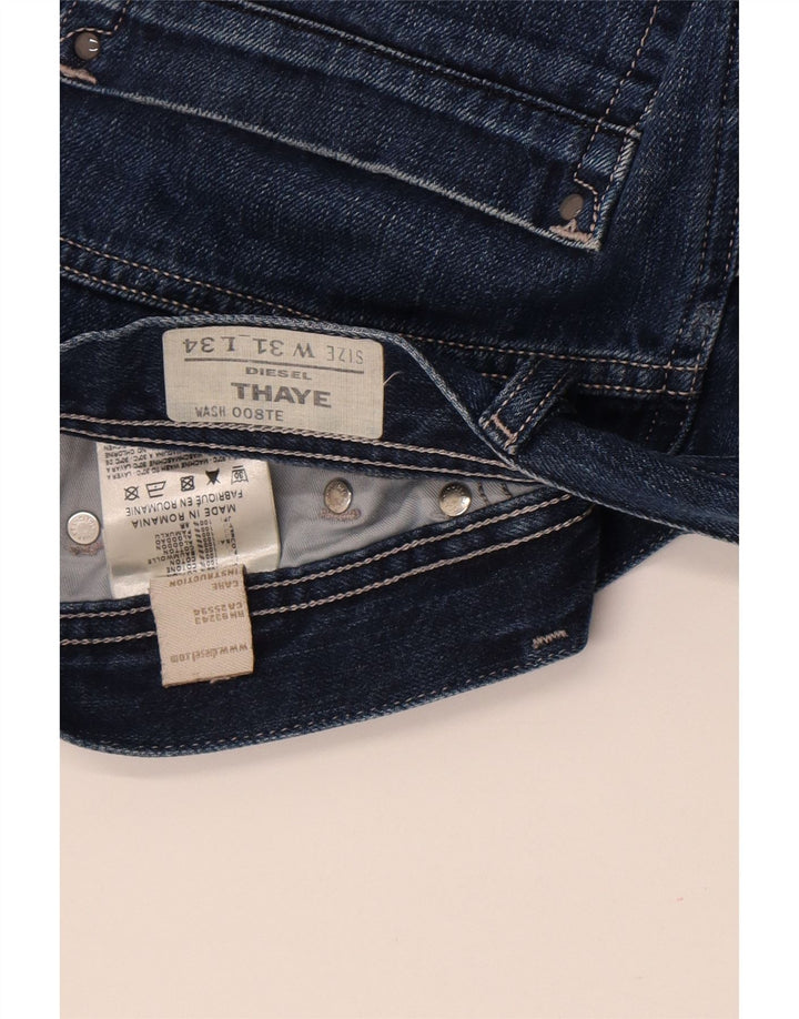 Diesel Hombre Thaye Slim Jeans W31 L34 Algodón Azul