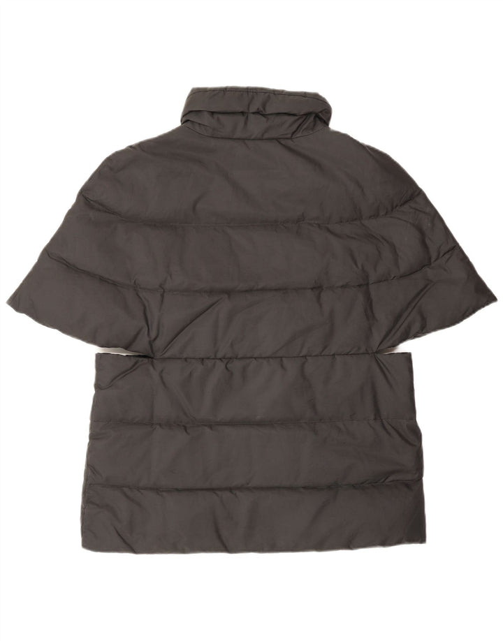 Max & Co. Chaqueta acolchada de manga corta para mujer UK 40 Mediana Poliéster negro