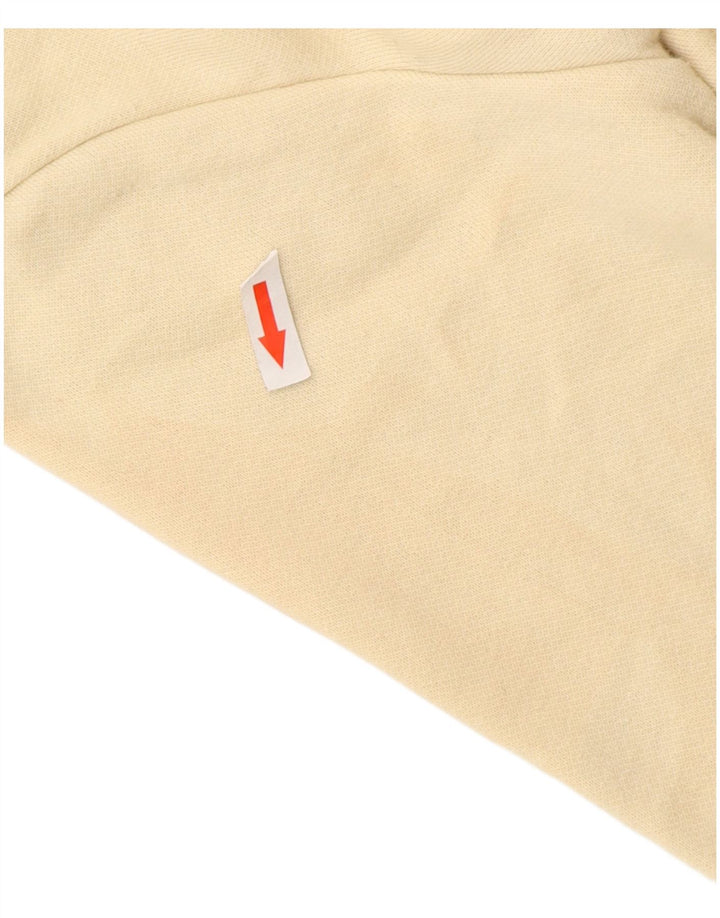 CHAMPION Jersey con capucha gráfico para mujer Reino Unido 14 Algodón beige medio