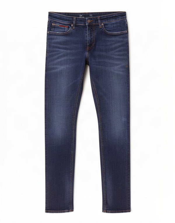 Tommy Hilfiger Jeans Scanton Slim para hombre W32 L32 Algodón azul