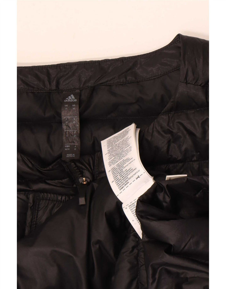 Adidas Chaqueta acolchada para hombre UK 38 Medium Black Nylon