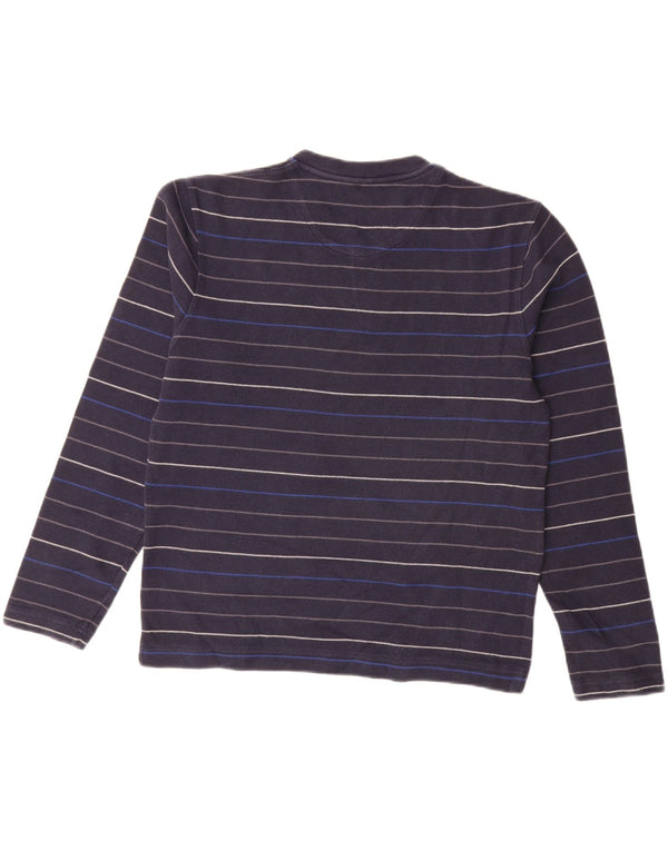 MARKS & SPENCER Jersey con cuello en V para hombre UK 38/40 Medium Azul marino