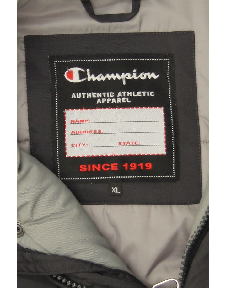 Champion Chaqueta acolchada para hombre UK 42 XL Negro