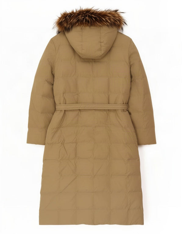 Bond Street Abrigo acolchado con capucha para mujer IT 48 XL Beige