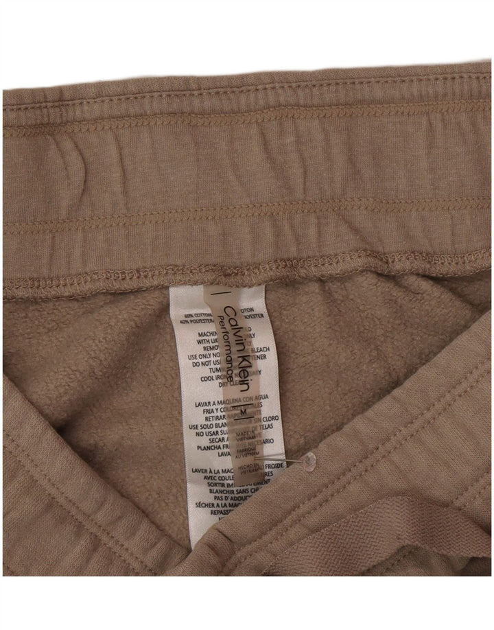 Calvin Klein Pantalones de Chándal Cargo para Mujer Joggers UK 14 Medium Beige