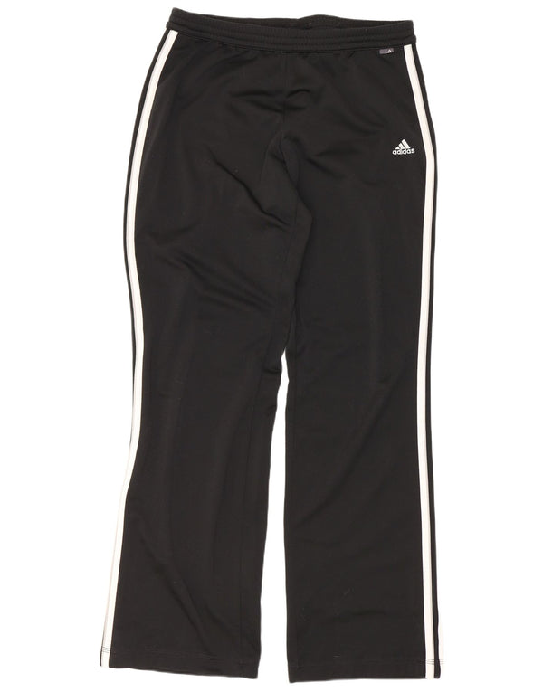 Adidas Pantalones de chándal regulares para mujer UK 44 Medium Black Sports