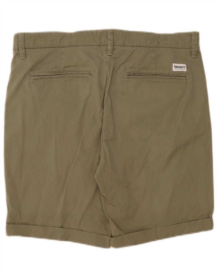 Timberland Pantalones cortos chinos para hombre W33 Algodón caqui medio