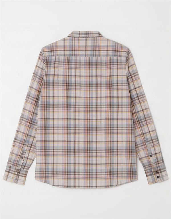 Camisa Hugo Boss Hombre Regular Fit Algodón Mediano A Cuadros Multicolor