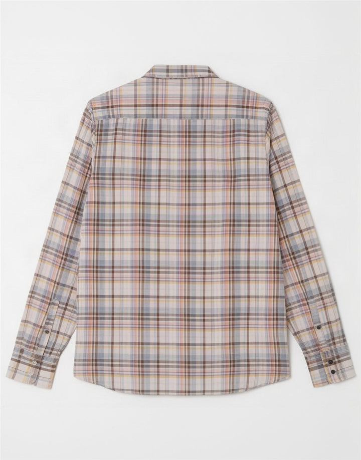 Camisa Hugo Boss Hombre Regular Fit Algodón Mediano A Cuadros Multicolor