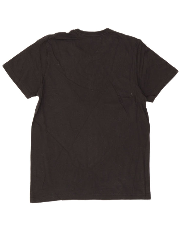 ADIDAS Camiseta gráfica para hombre Top Mediano Algodón negro