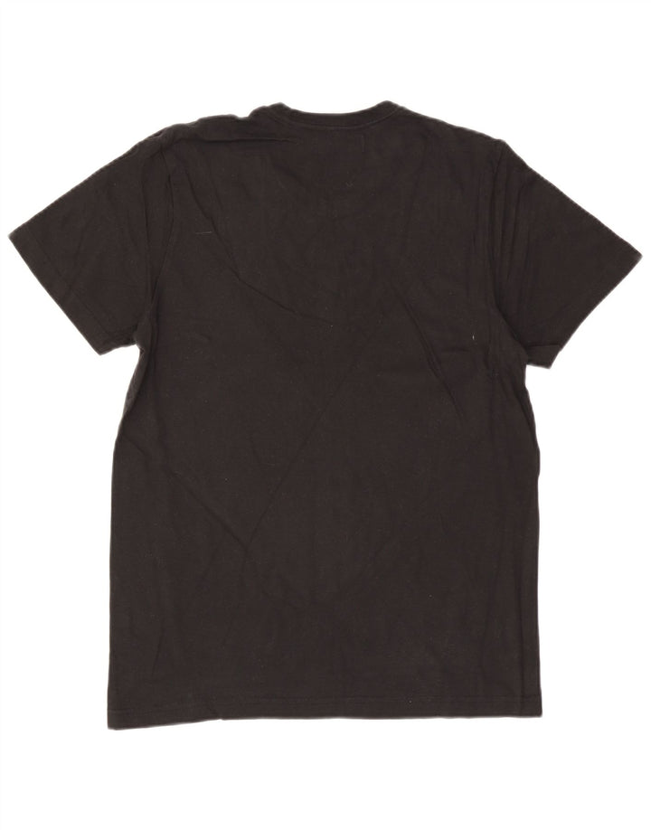 ADIDAS Camiseta gráfica para hombre Top Mediano Algodón negro