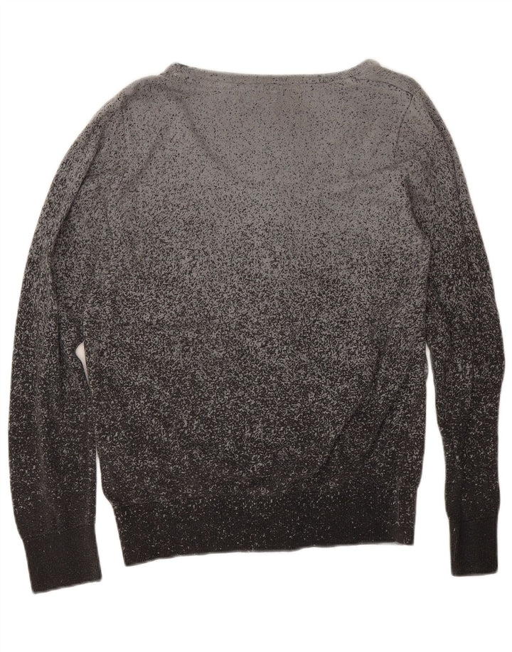 Guess Cárdigan para mujer, talla 42, viscosa moteada gris medio