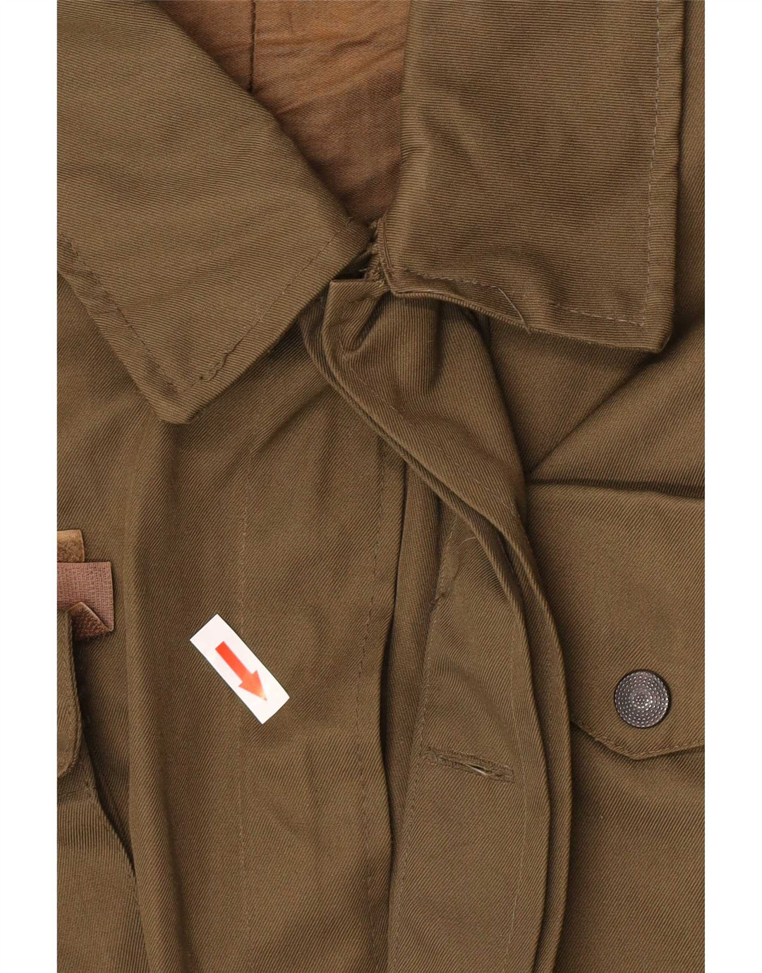 Vintage Mens Military Jacket IT 50 Large Khaki