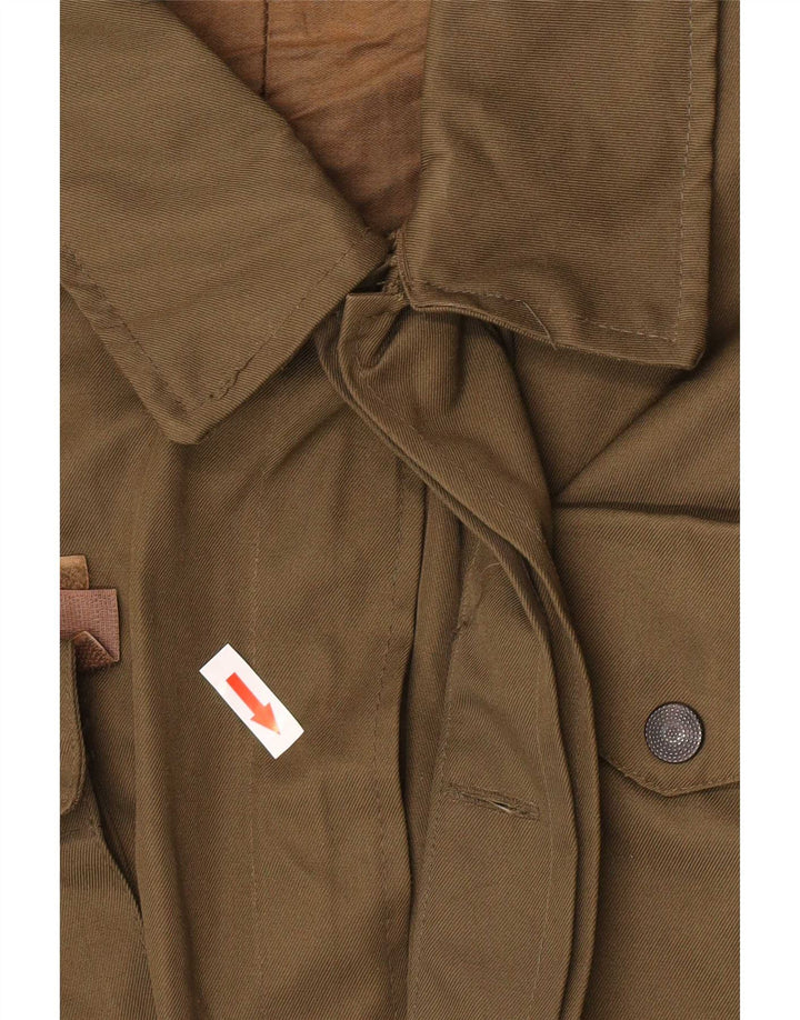 Vintage Mens Military Jacket IT 50 Large Khaki