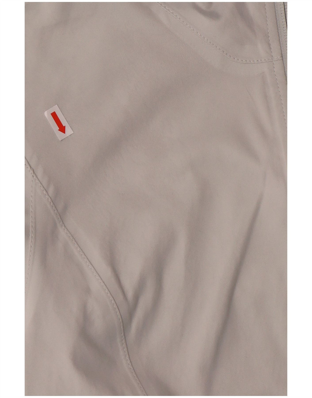 THE NORTH FACE Chaqueta impermeable con capucha para mujer UK 44 Poliéster gris grande