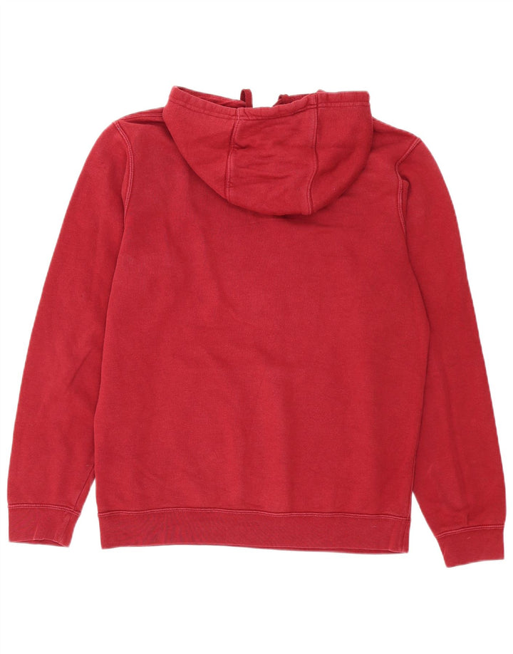 Nike Hombre Sudadera con capucha Jumper Medium Borgoña Algodón