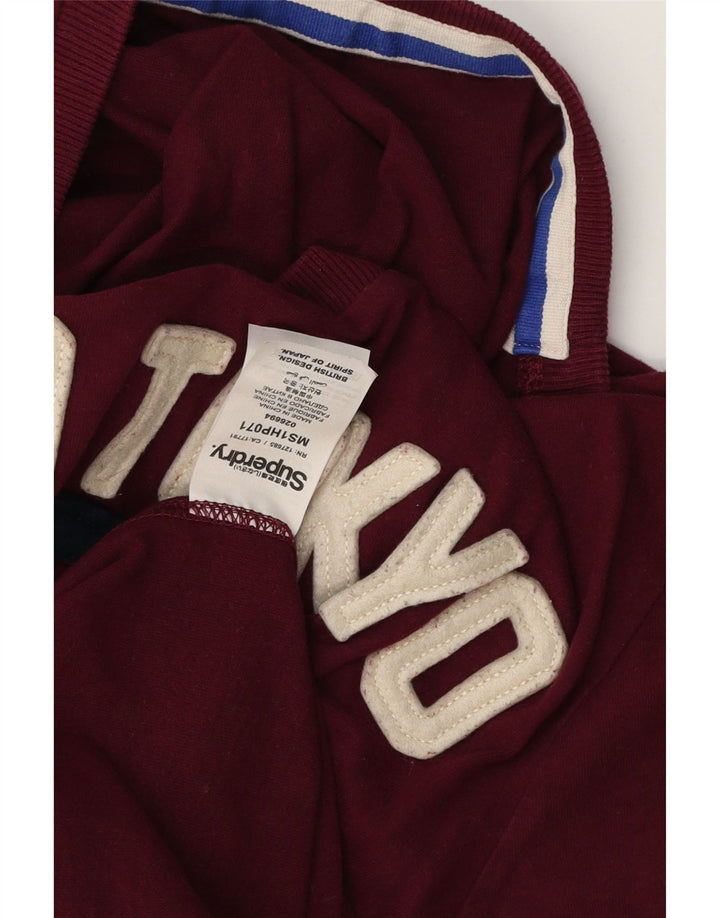 Superdry Camiseta Gráfica De Algodón Granate Medio Para Hombre