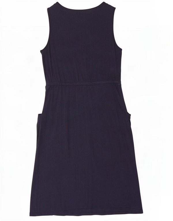 Vestido acampanado sin mangas para mujer Mountain Warehouse UK 42 Azul marino mediano