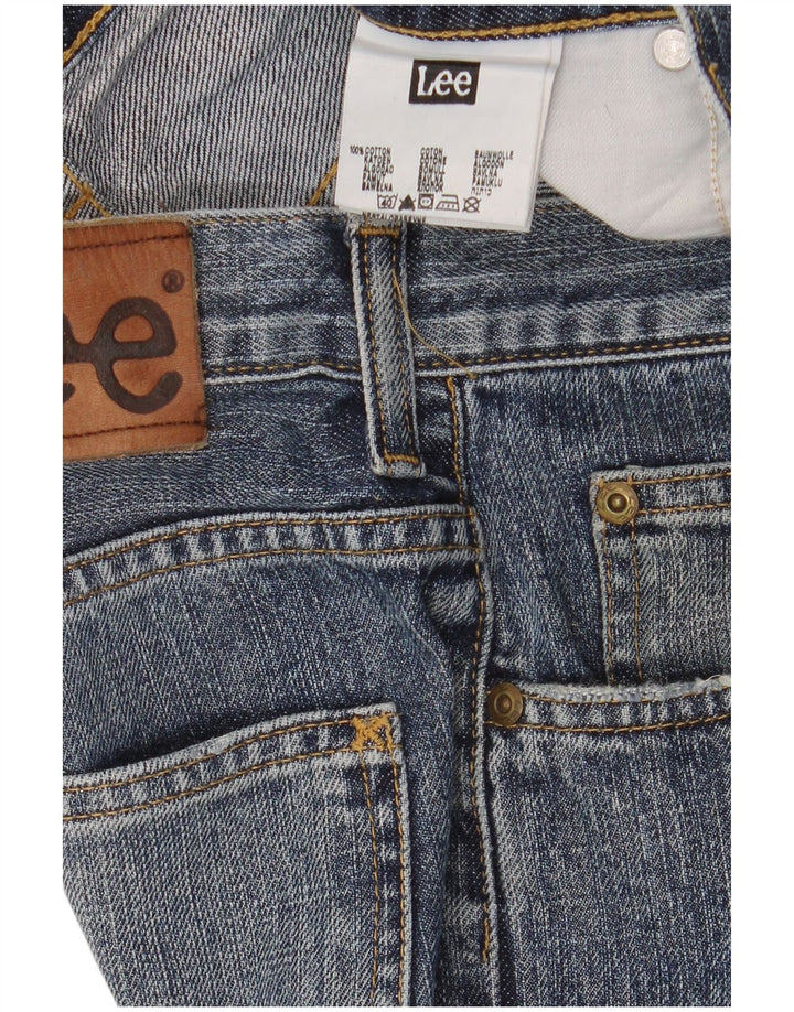 Lee Vaqueros Rectos Seattle Para Hombre W31 L30 Algodón Azul