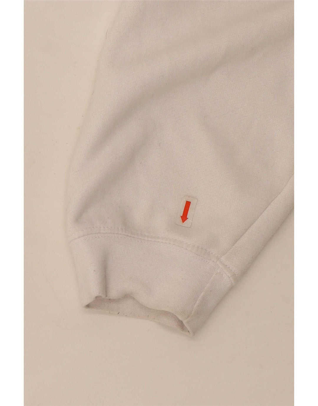 Fila Hombre Graphic Sudadera Jumper Grande Algodón Blanco