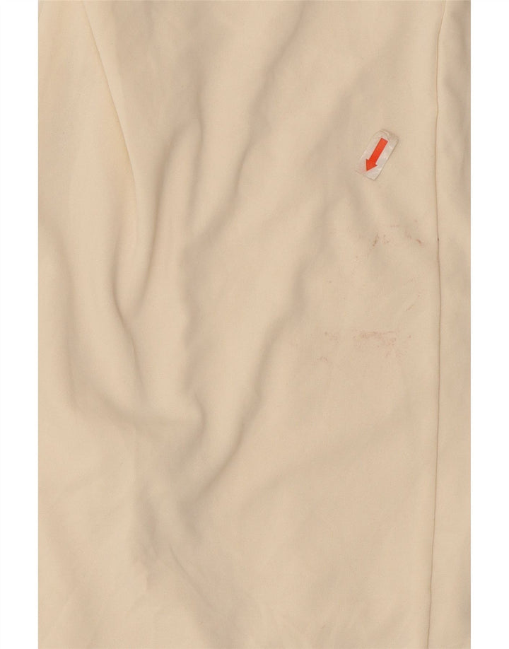 Zara Vestido tubo sin mangas para mujer UK 40 Medio Off White Poliéster