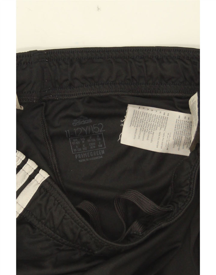 Adidas Pantalón corto deportivo para niño 11-12 años Negro Poliéster