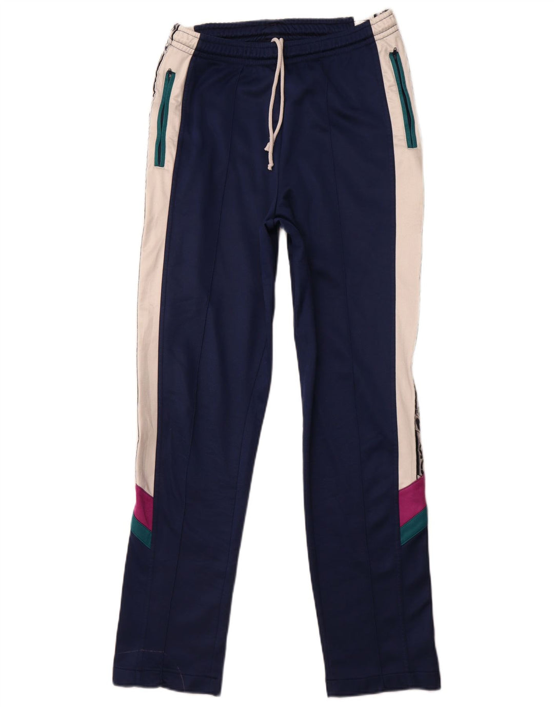 Chándal Asics Mujer Completo IT 48 XL Azul Marino Colorblock Poliamida