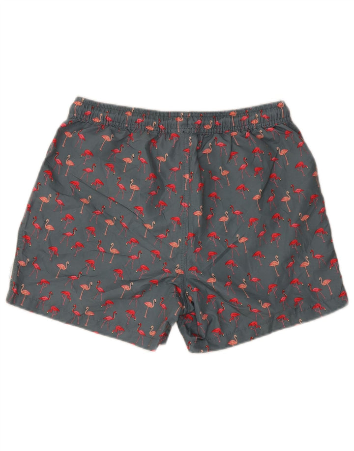 Jack & Jones Hombre Bañador Graphic Poliéster Gris Medio
