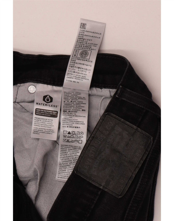 Levi's Hombre 511 Slim Jeans W36 L34 Algodón Negro