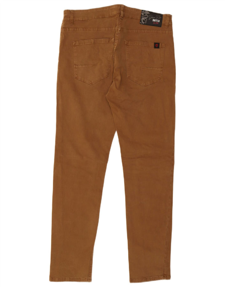 Datch Pantalones casuales delgados para hombre IT 48 Medium W32 L29 Beige
