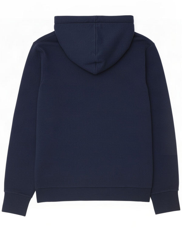 Superdry Jersey con capucha gráfica para mujer UK 10 Small Azul marino Poliéster