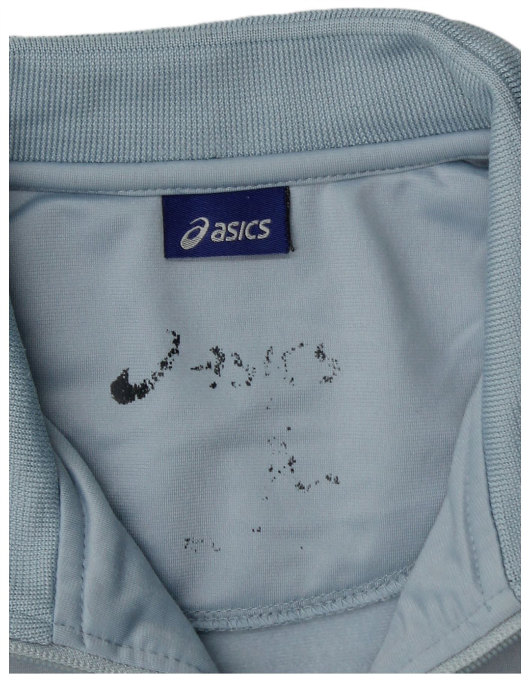 Asics Hombre Chándal Top Chaqueta Poliéster Azul Medio