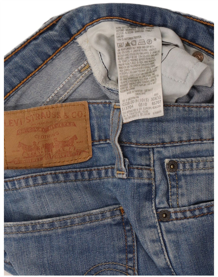 Vaqueros Levi's Mujer Rectos W30 L30 Algodón Azul