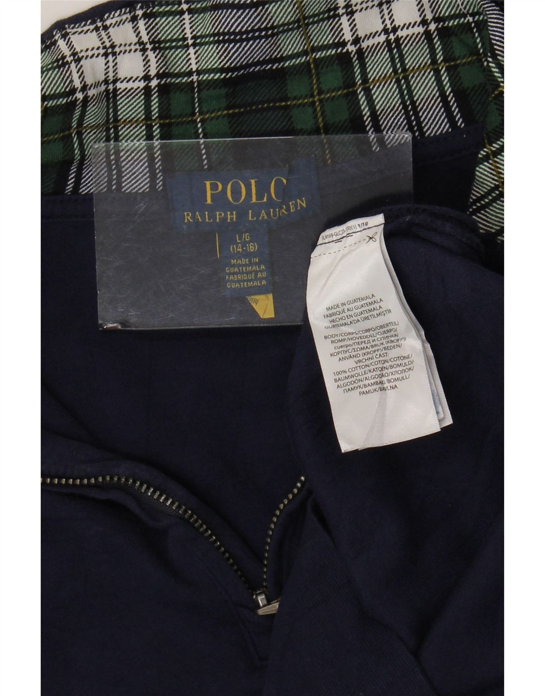 Polo Ralph Lauren Sudadera para niño Jumper 14-15 años Grande Azul Marino