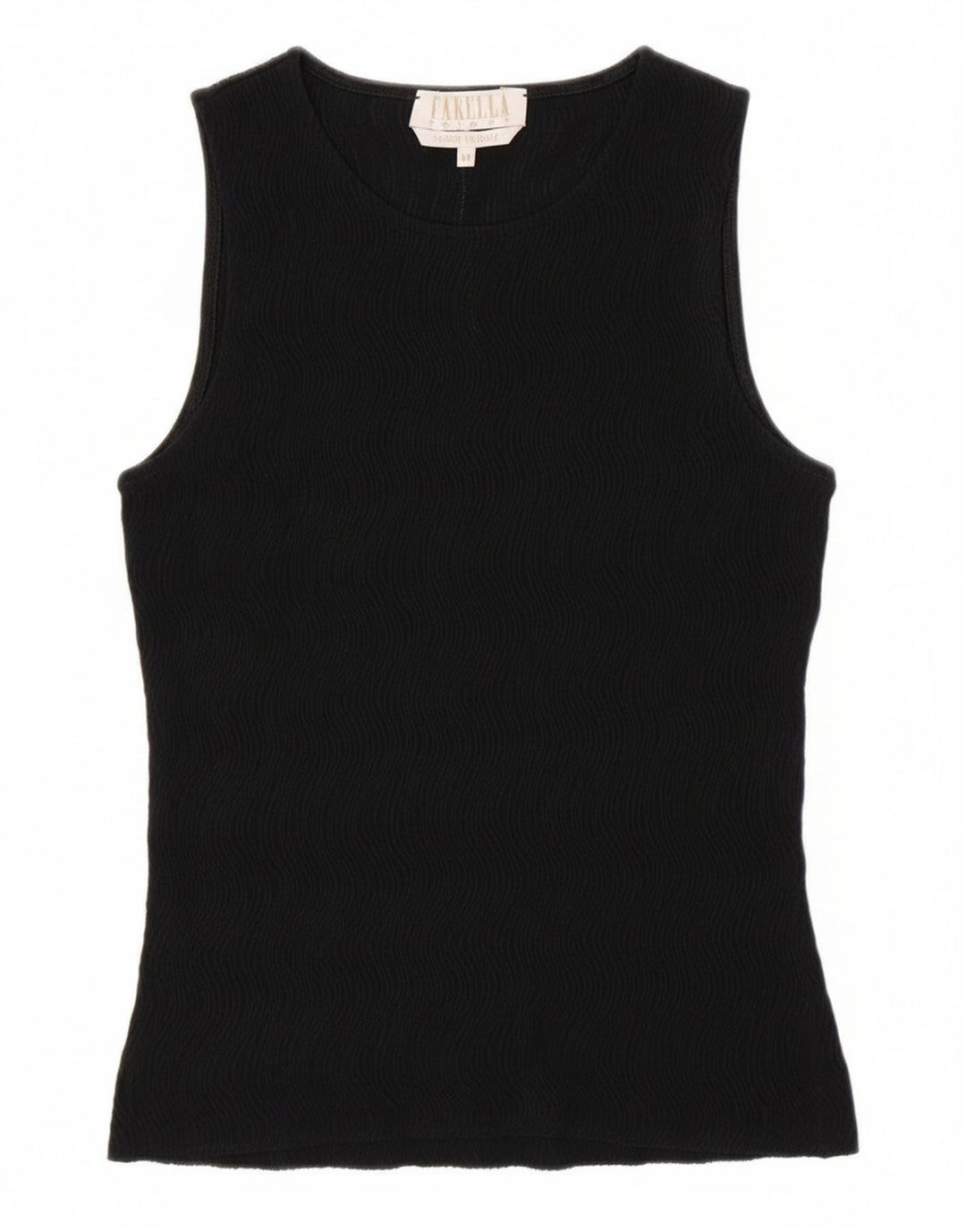 Marella - Camiseta sin mangas para mujer, talla 40, talla M, color negro