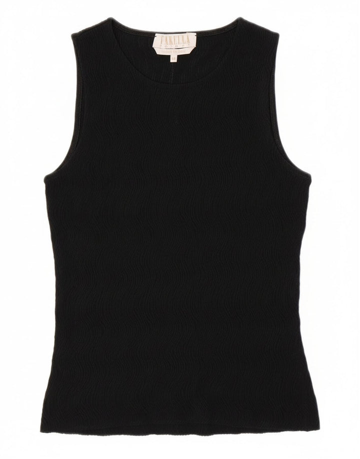Marella - Camiseta sin mangas para mujer, talla 40, talla M, color negro