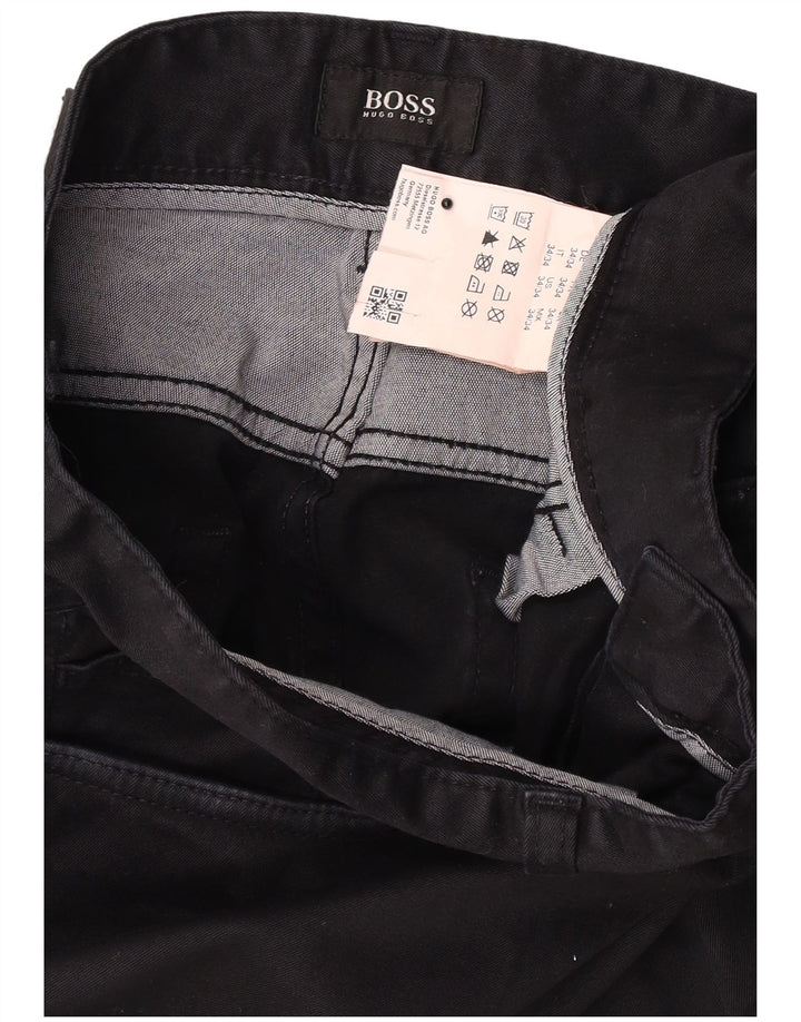 Vaqueros Hugo Boss Hombre Slim W34 L34 Algodón Negro