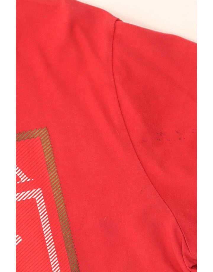Nike Camiseta gráfica para hombre Top XL Algodón rojo
