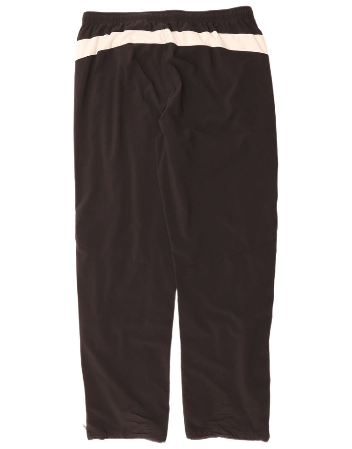 LOTTO Pantalón de chándal para hombre Large Negro Colorblock Poliéster