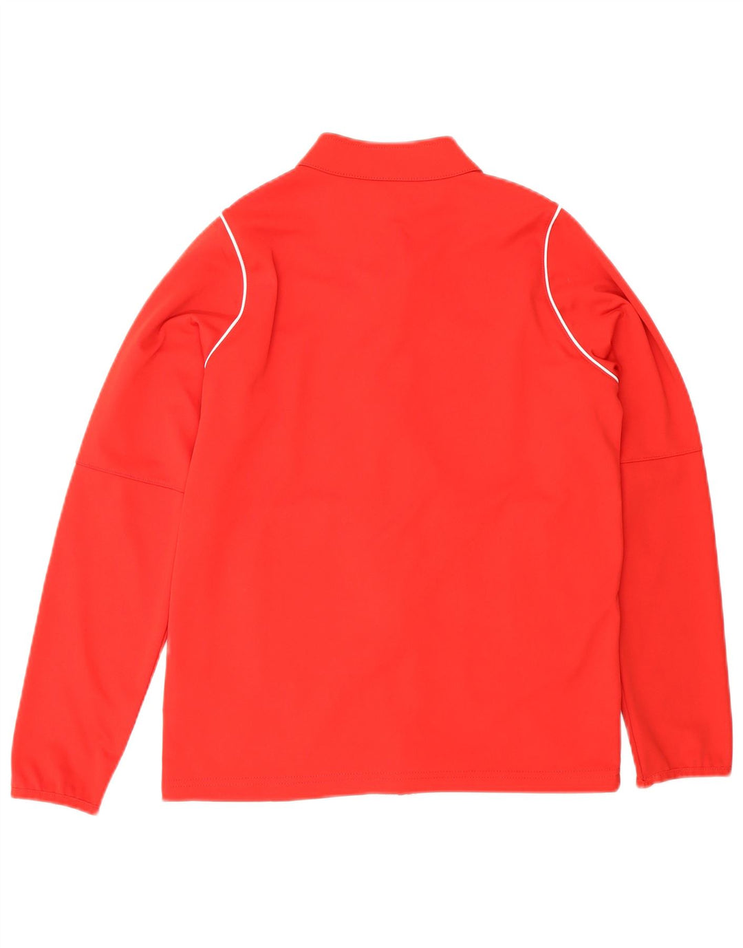 Nike Boys Dri Fit Chándal Top Chaqueta 12-13 años Grande Rojo Poliéster