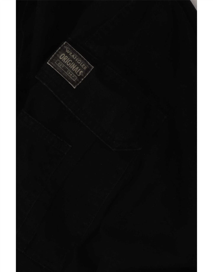 Wrangler Pantalones cargo rectos para hombre W38 L32 Black