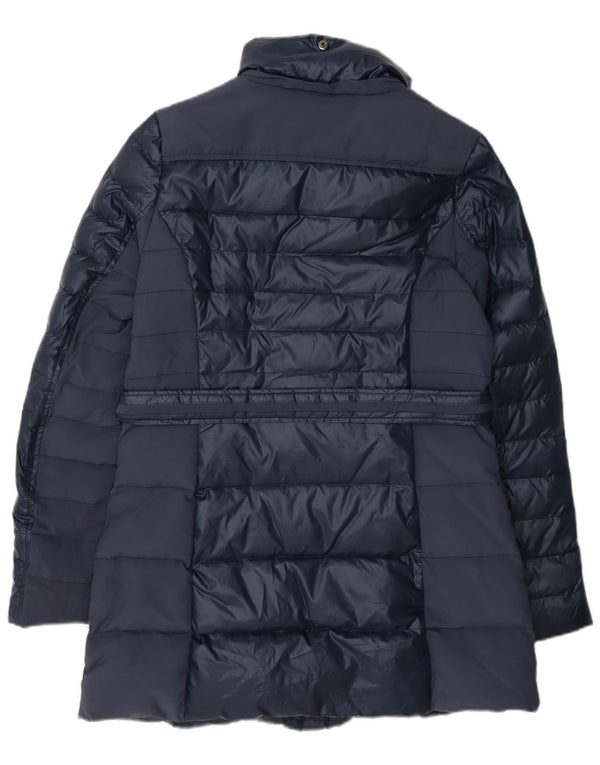 Refrigue Abrigo acolchado para mujer UK 44 Grande Poliéster azul marino