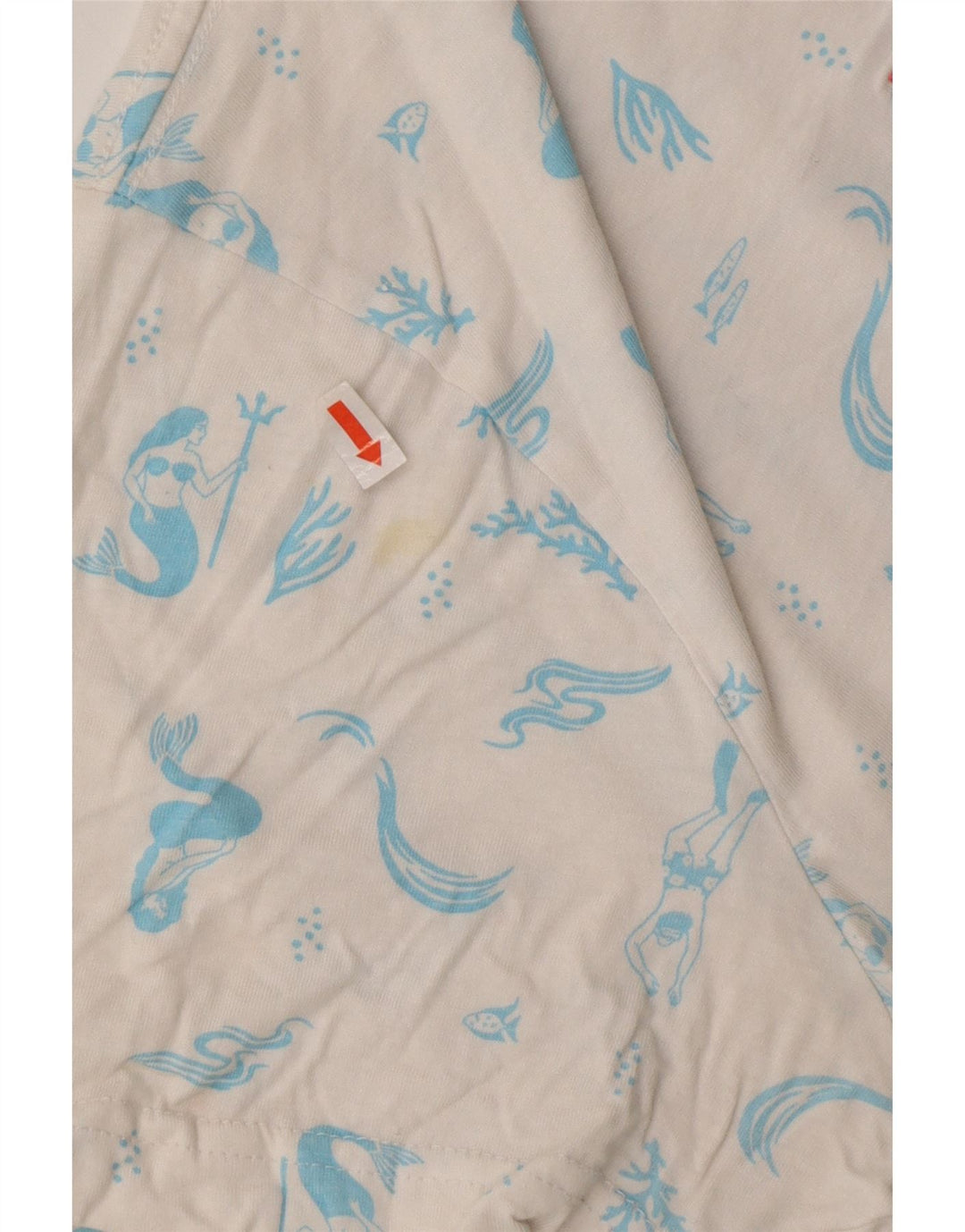 HURLEY Camiseta gráfica para hombre Top Medium White Cotton