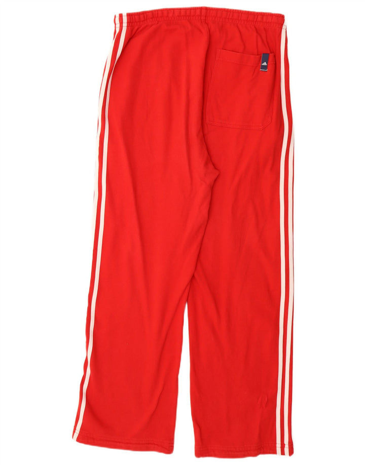 ADIDAS Pantalones de chándal para hombre UK 42/44 Grande Rojo Algodón